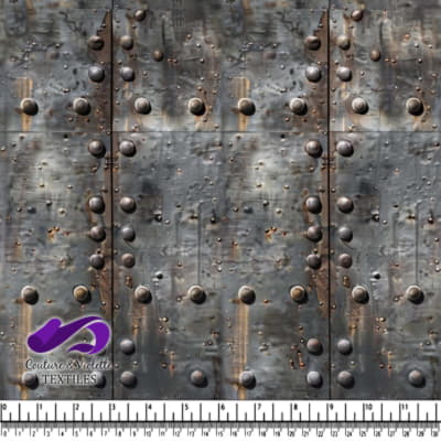 Texture de plaque métallique avec surface industrielle