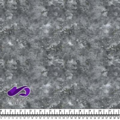 Gray textured fabric pattern with marbled
