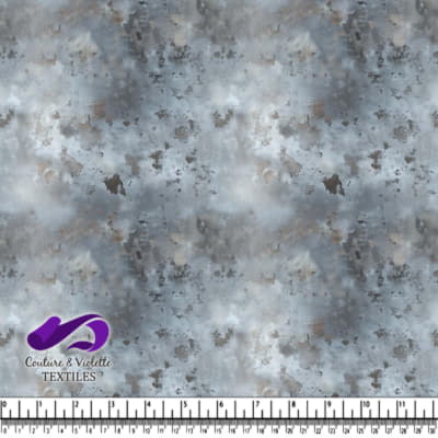 Texture métallique bleu-gris marbré