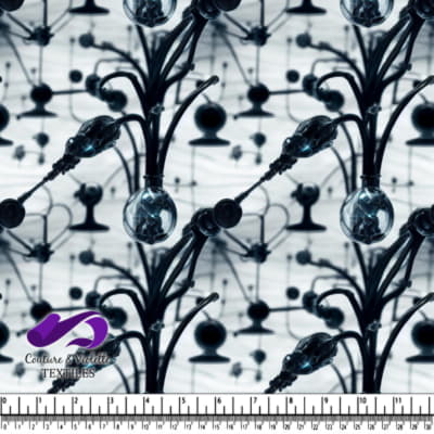 Futuristic Network Abstract Technology Connections Design