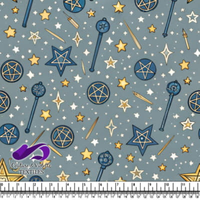 Baguettes magiques, pentagrammes et étoiles