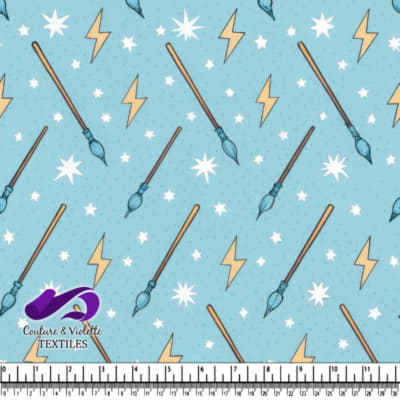 Baguettes magiques, éclairs et étoiles