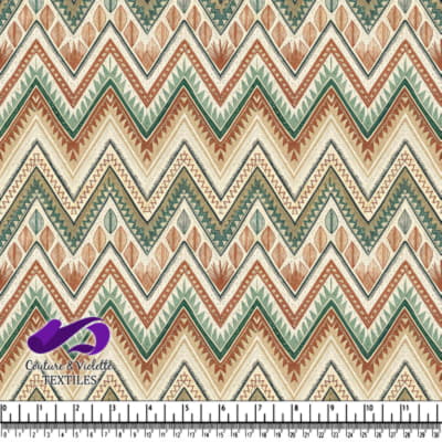 Motif Chevron Tribal du Sud-Ouest