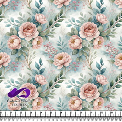Vintage Floral Rose Pattern
