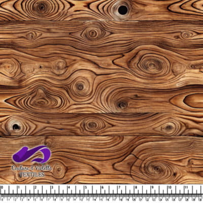 Wood Grain Pattern Fabric Texture