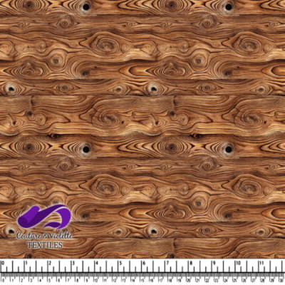 Wood Grain Pattern Fabric Texture