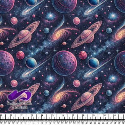 Galaxie Spatiale Colorée