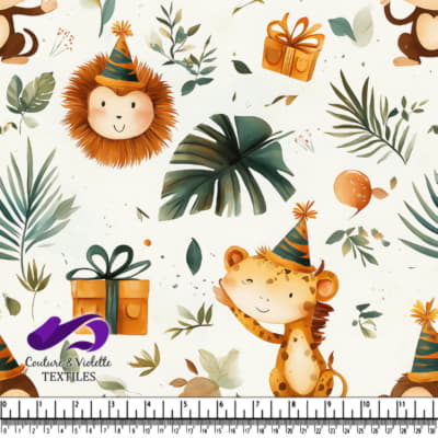 Safari Birthday Celebration Pattern