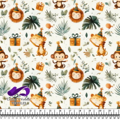 Safari Birthday Celebration Pattern