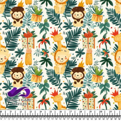 Jungle Animals and Gifts Pattern Design