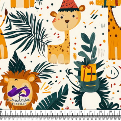 Cute Jungle Animals Pattern