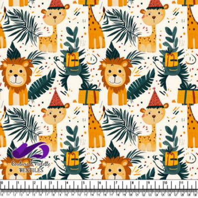 Cute Jungle Animals Pattern