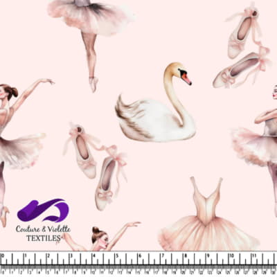 Ballet Grace and Swan Elegance Pattern