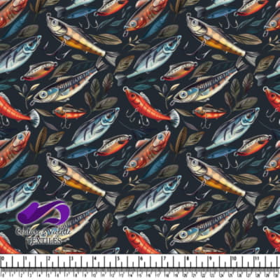 Colorful Fishing Lure Pattern