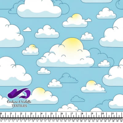 Sunny Clouds Pattern Design