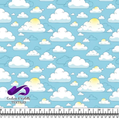 Sunny Clouds Pattern Design