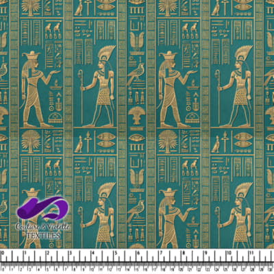 Scène Hiéroglyphique Égyptienne Ancienne