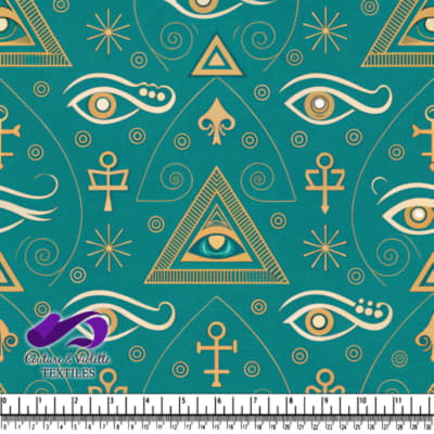 Motif Mystique Égyptien