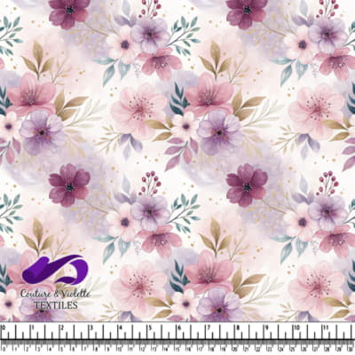 Soft Pastel Floral Pattern