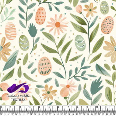 Spring Easter Floral Pattern