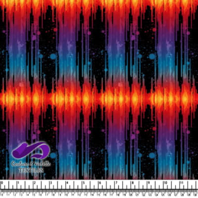 Vibrant Gradient Vertical Stripes Design