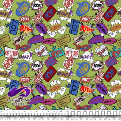 Comic book - Bulles de Dialogue LOL sur Fond Vert