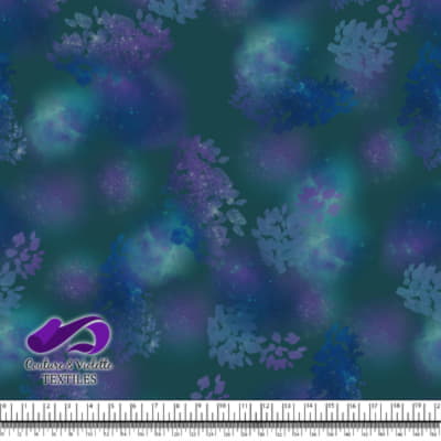 Dragons - Univers de Fond Texturé en sarcelle Foncé