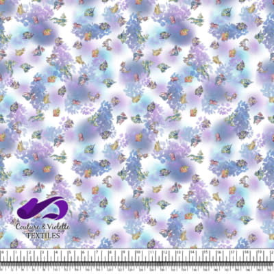 Dragons - Fantastique dragon sur fond texturé blanc