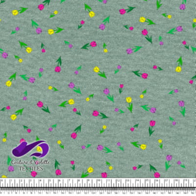 Pâques - Tulipes - Granite Green