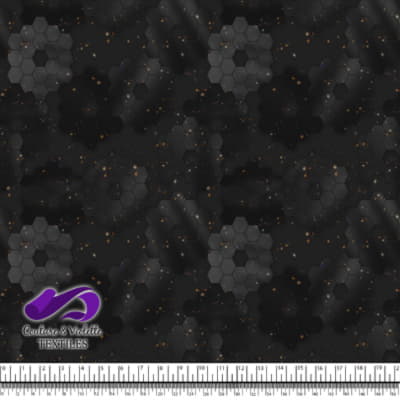 Honeycomb Webb - Structure cosmique - Gris foncé