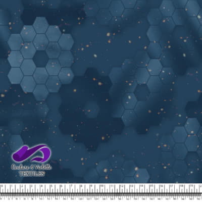 Honeycomb Webb - Structure cosmique - Lichen blue