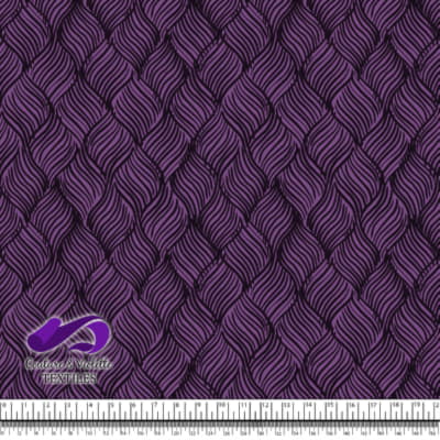 Nature Geometry - Grains d’avoine sur fond meadow violet