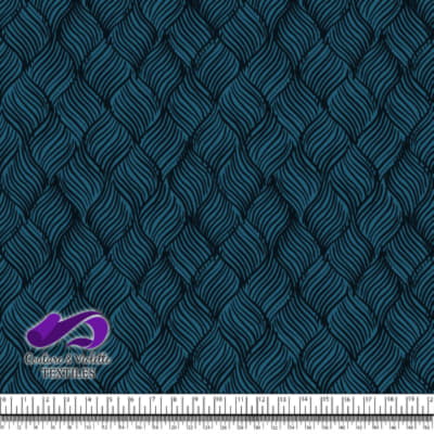 Nature Geometry - Grains d’avoine sur fond midnight