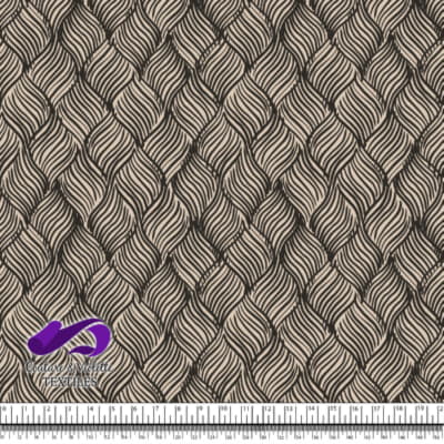 Nature Geometry - Grains d’avoine sur fond de tapioca