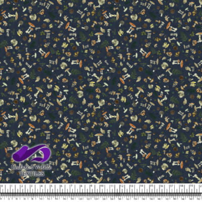 Vintage mushroom - Champignons sauvages - Blueberry