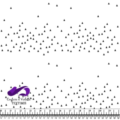 Minimaliste sérénité - triangle dusty blanc