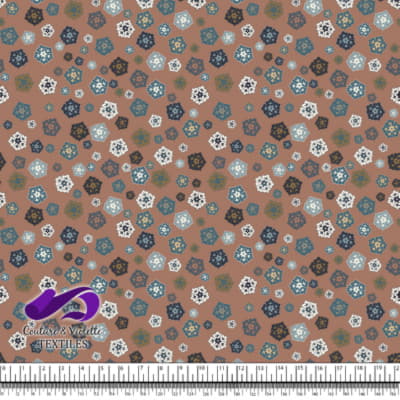 Paisley moderne - Fleurs - Mocha mouse