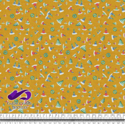 Noël country charm - Gnomes - Jaune doré