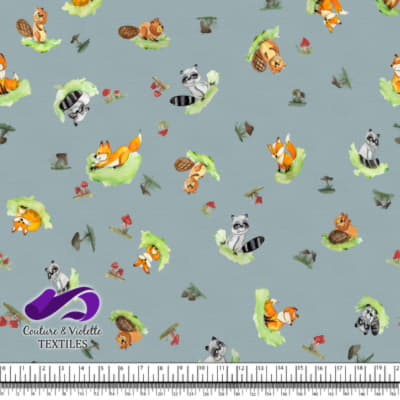 Petits animaux - Animaux des bois - Blue cloud