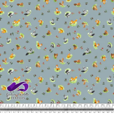 Petits animaux - Animaux des bois - Blue cloud