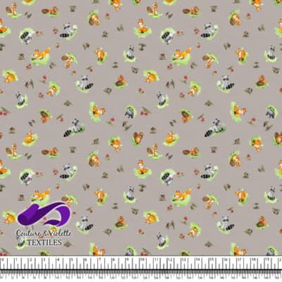 Petits animaux - Animaux de la forêt - Silver cloud