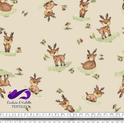Petits animaux - Cerfs - Cream cloud