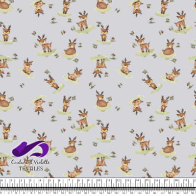Petits animaux - Cerfs - lilac cloud