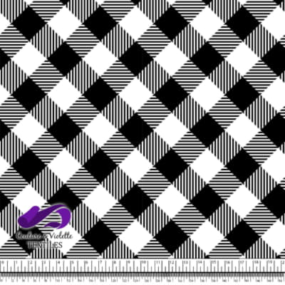 The Pink Doll - Gingham - Noir