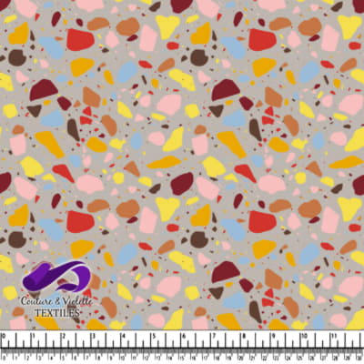 Terrazzo - Morceaux Londres Hiver 2021 - Nuage argent