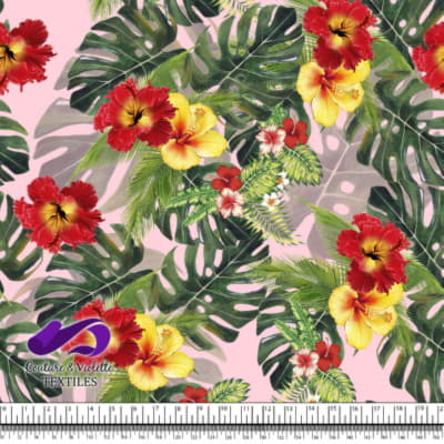 Tropical - Jungle hibiscus - Rose