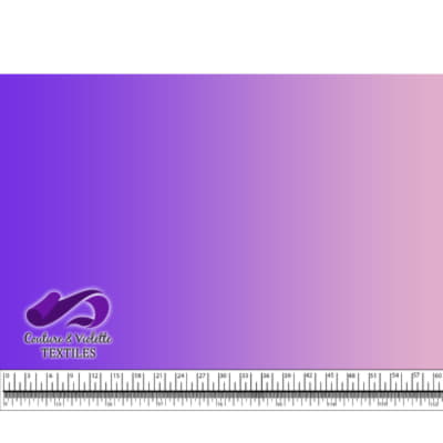 Ombré gradient - Violet pêche