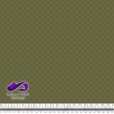 Faux matelassé - Noir - Olive