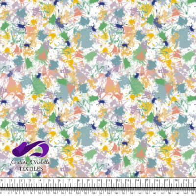 Paon Elisabeth - Splash - Blanc