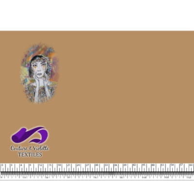 Paon Elisabeth - Portrait de fille - Iced coffee